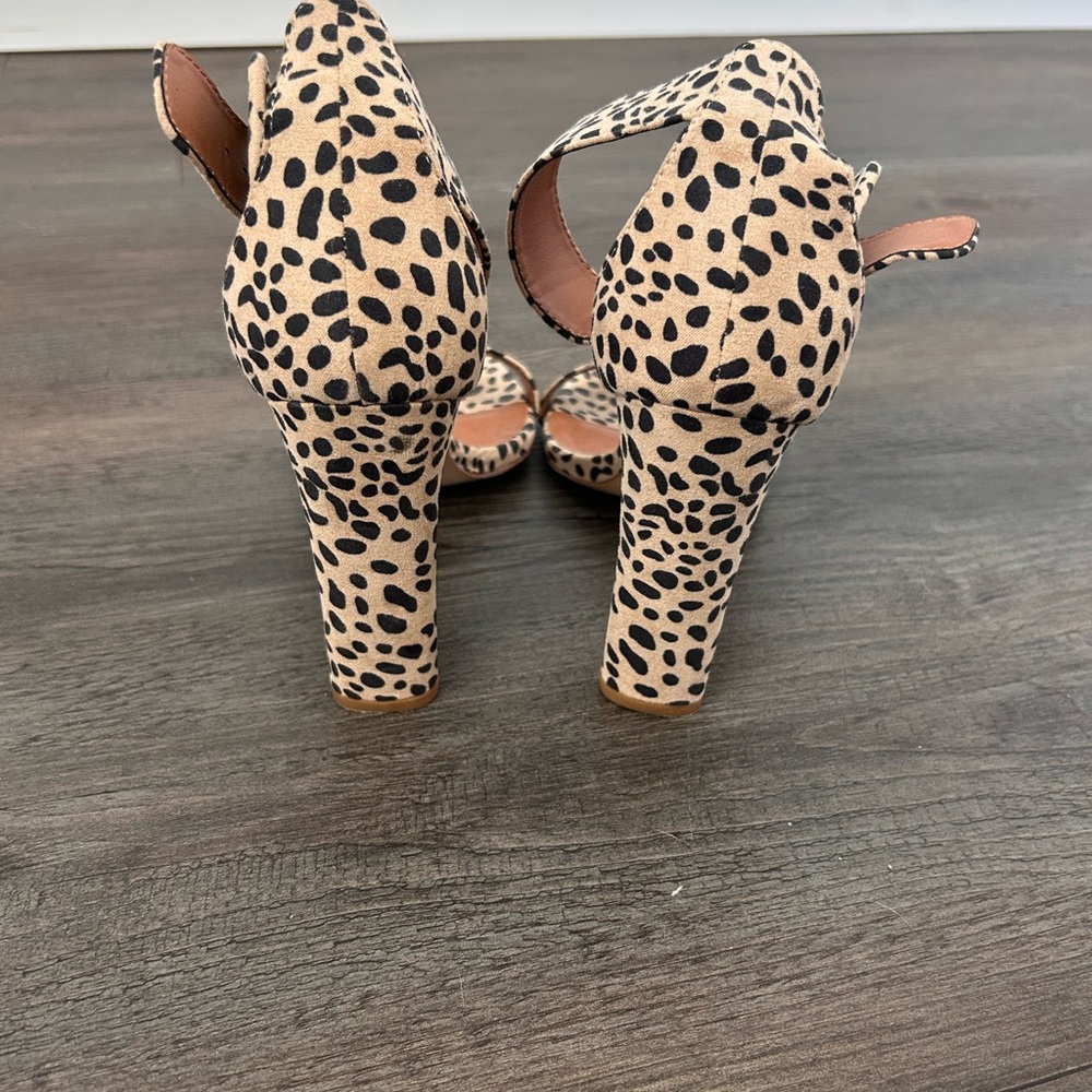 Leopard Print Heels - Picture 4 of 4